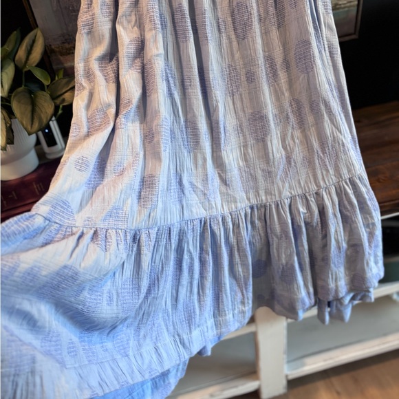 Miou Muse Blue Sleeveless Maxi Dress sz M - Picture 6 of 10